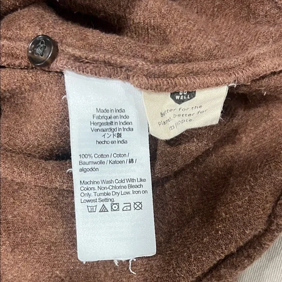 Madewell Brown Button Down Shirt - Picture 11 of 11